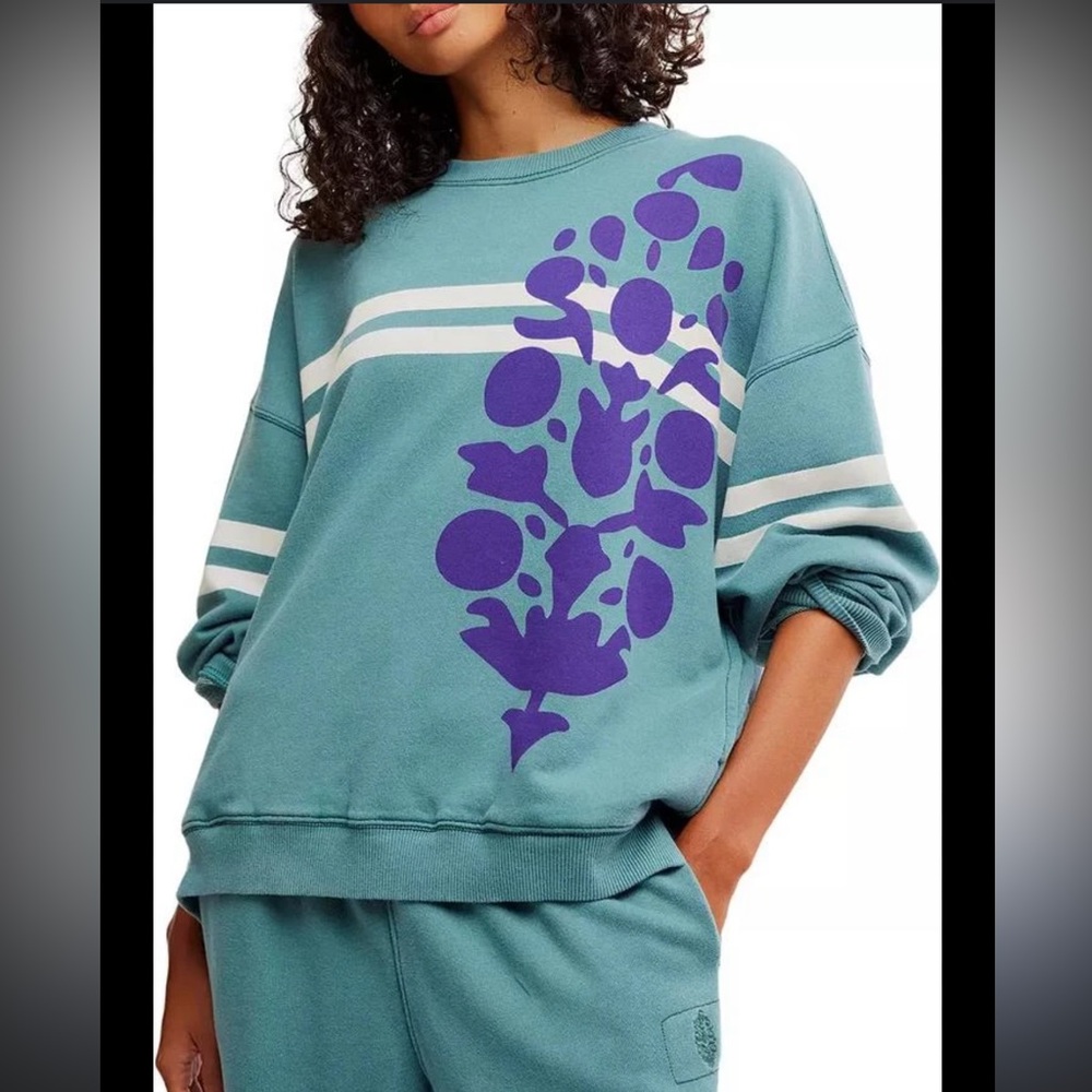 Free People FP Movement Women's All Star Buti Logo Pullover